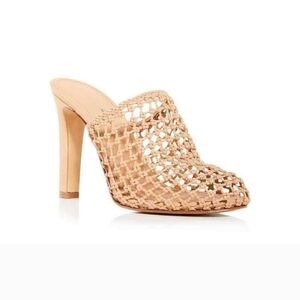 Salvatore Ferragamo Women's Caged High Heel Sandals Biscotto, US 8 Closet Clean